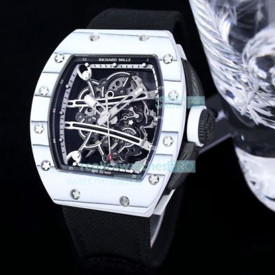 Swiss Quality Replica Richard Mille RM61-01 Yohan Blake Carbon Watch Black Band